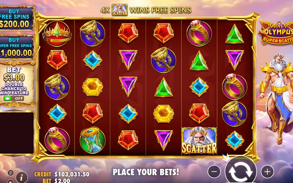 Gates of Olympus Super Scatter